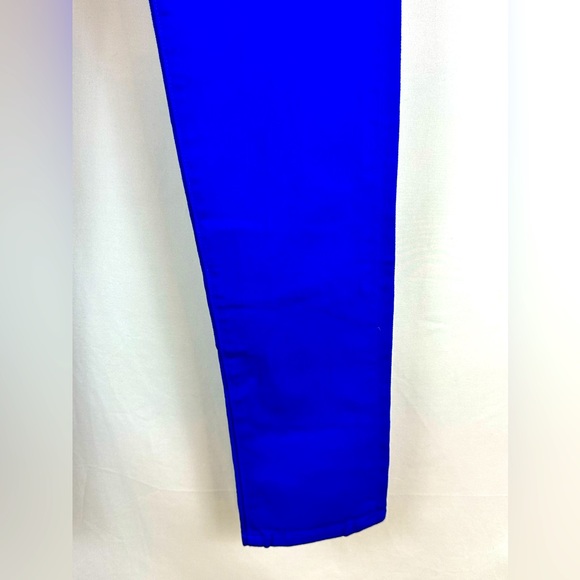 Rebecca Minkoff Cobalt Blue Mid Rise Skinny  Jeans Designer Runway Sampl… - Picture 7 of 7